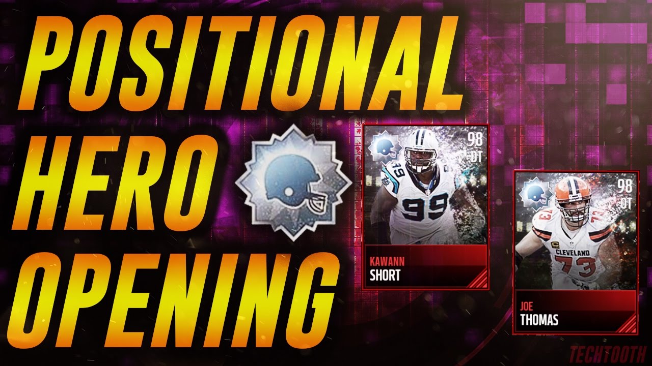 Madden Mobile Position Hero Set Completion NO WAY!!!