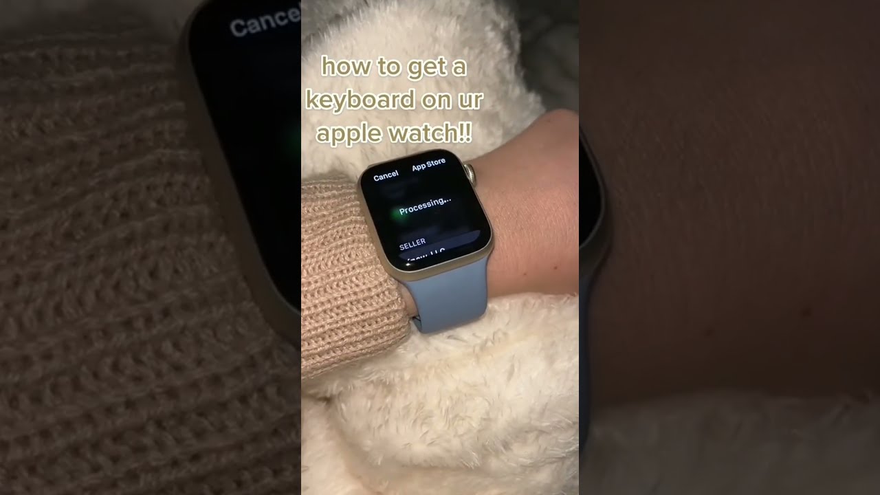 how to get keyboard on your apple watch #shorts #applewatch #applewatchapps #applewatchtips