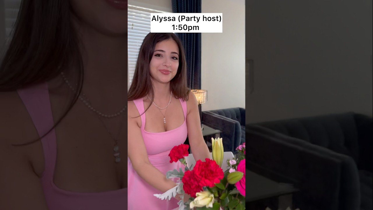 What Time Everyone Came To The Family Party ​⁠