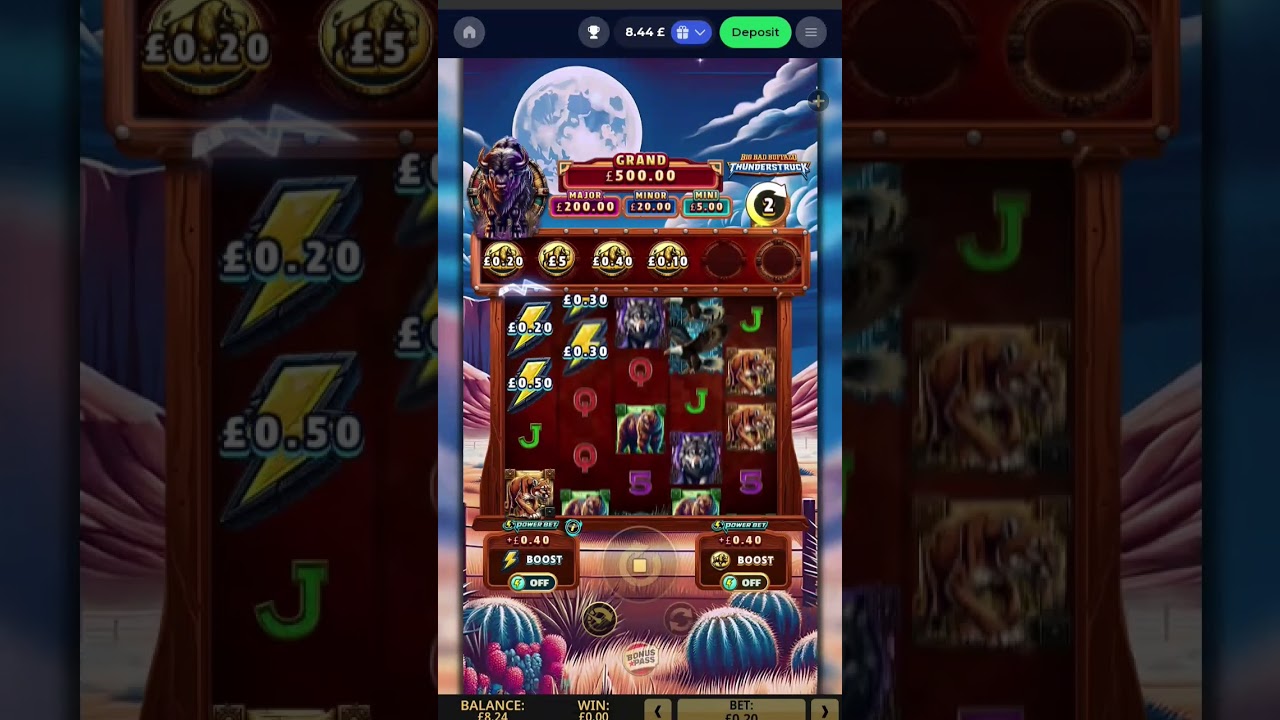 10 FLAMING BISONS,  NOT MY FAVOURITE GAME 1*. 
