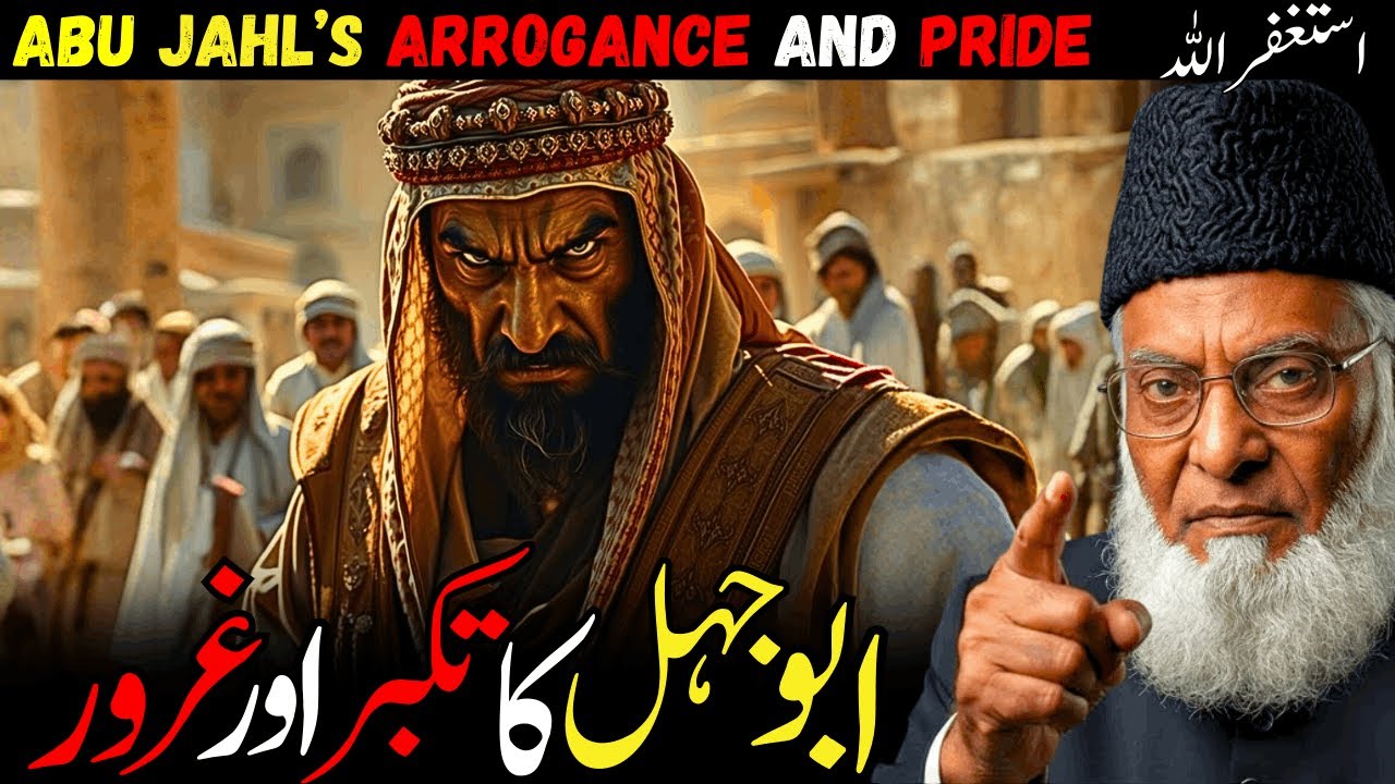 Abu Jahl Ka Takabbur Aur Ghuroor | Dr Israr Ahmed Emotional Bayan on Quran Tafseer | Islamic Lecture