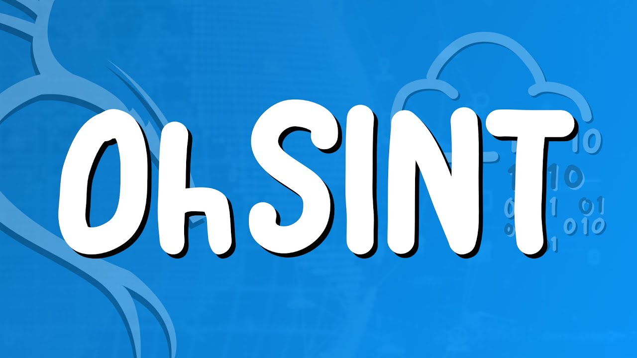 ohsint tryhackme walkthrough • free ctf writeup thm guide • beginner training