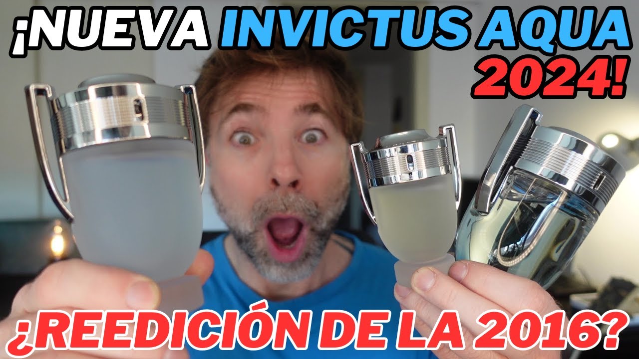 ¡NUEVA INVICTUS AQUA 2024 EDICIÓN LIMITADA! REEDICIÓN DE 2016💥