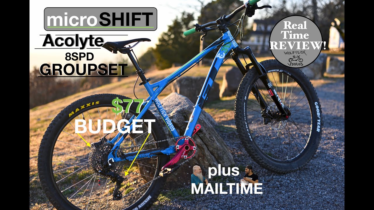 microSHIFT Acolyte Real Time Review on the GT Aggressor Pro
