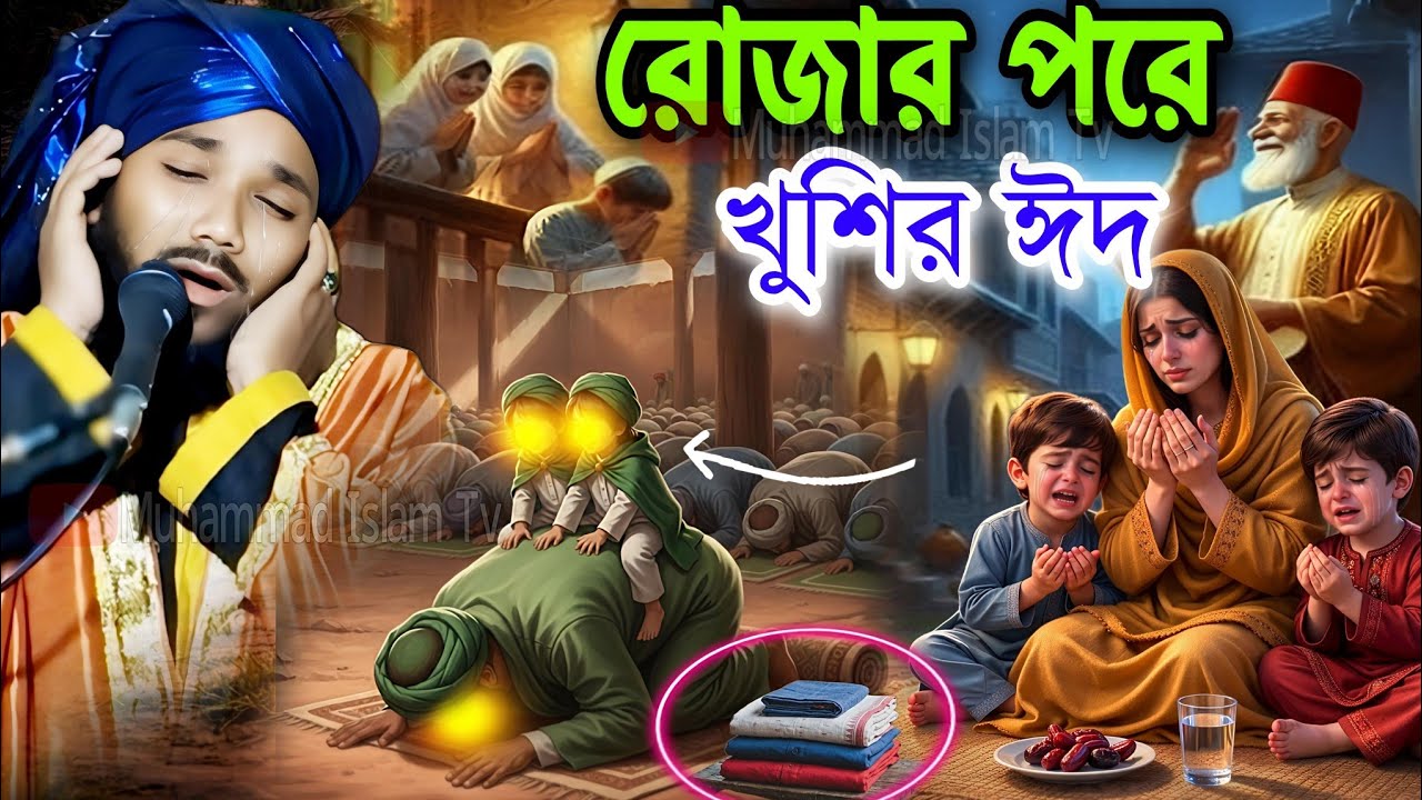 কষ্টের রোজার পরে খুশির ঈদ┋ঈদের কষ্টের ওয়াজ┋obaidul islam jalsa┋obaidullah waz┋Eid mubarak┋973431247