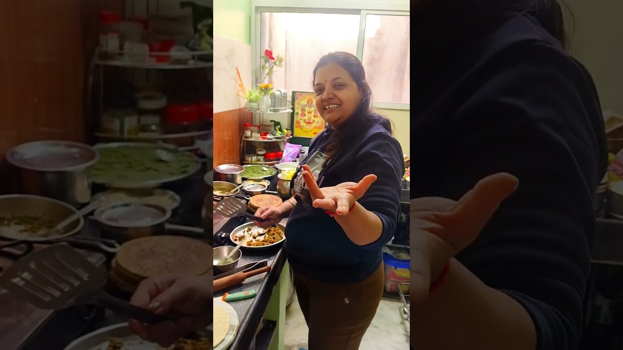 आज मैंने क्या बनाया | Matar ka paratha | मटर का पराठा | खूब सारा मसाला भरकर बनाया मटर का पराठा