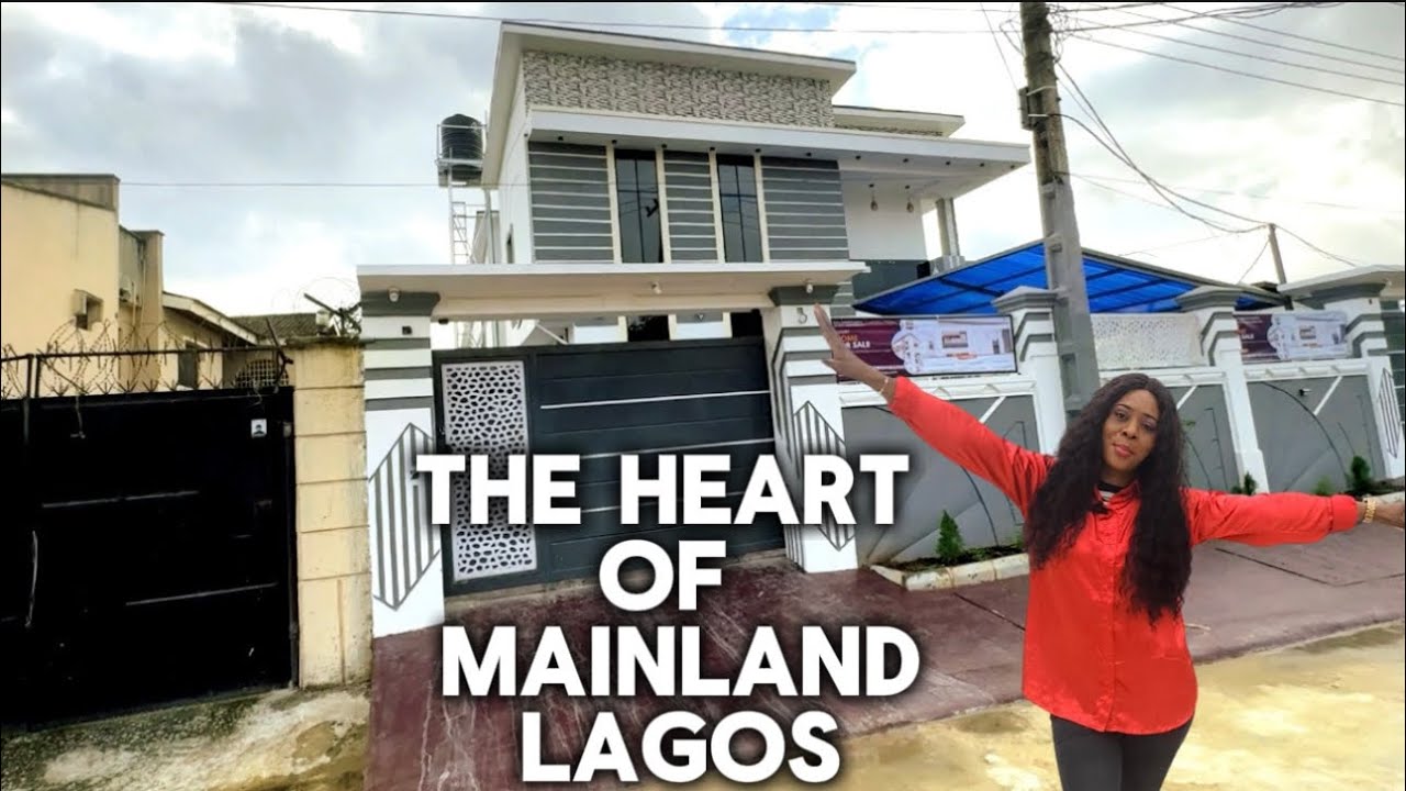 Close to Ikeja, Ikoyi & Maryland | 4 Bedroom detached duplex in the heart of Mainland Lagos Gbagada 