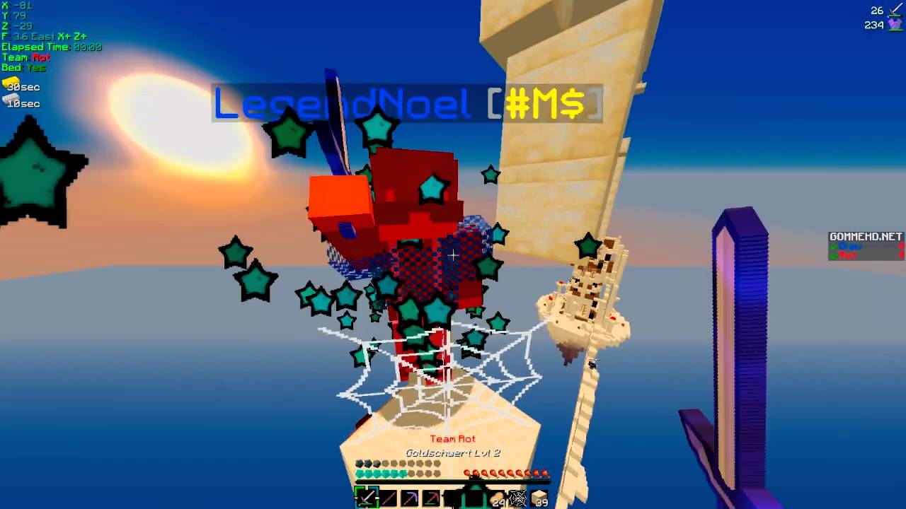 TriForce vs #Ma$ters | BedWars ClanWar | Milochen #13