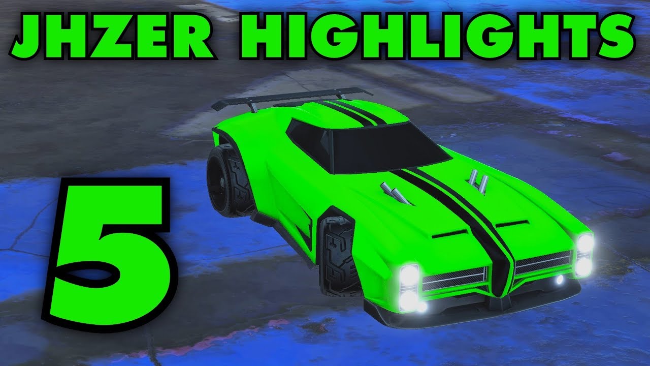 JHZER Highlights 5 | Соревновательная Rocket League (Монтаж лучших голов)