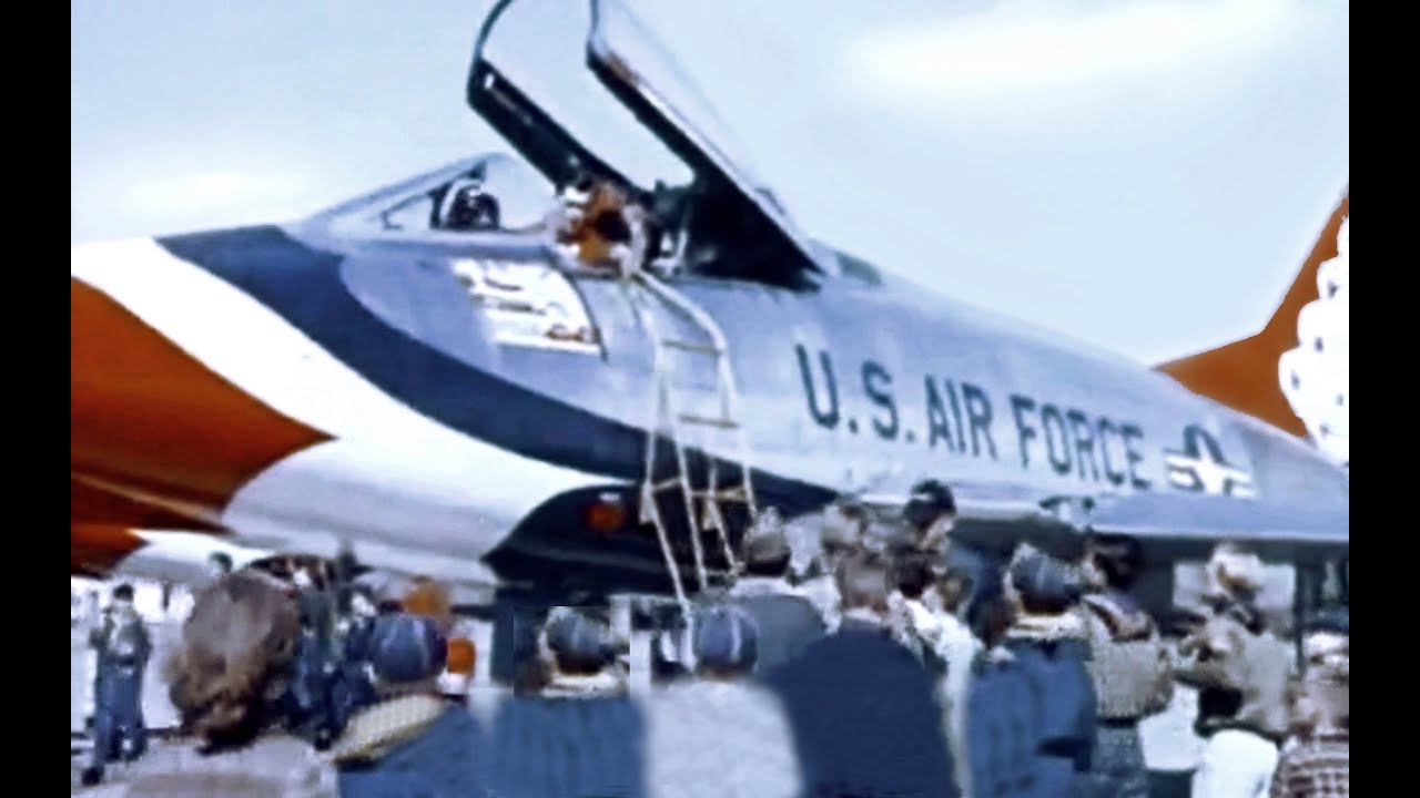 USAF Thunderbirds Aerobatic Team Promo Film - 1958