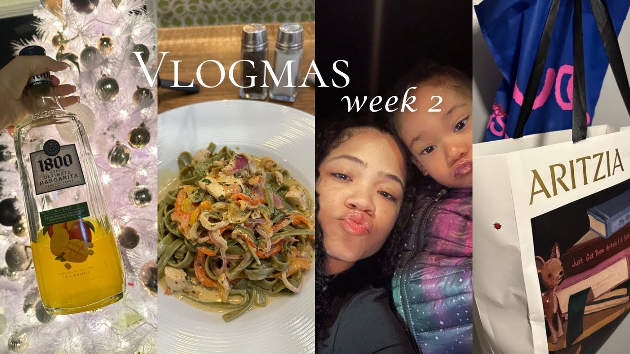 Vlogmas Week 2💕| but a little chill.. shopping, date w niece, night out, & more! 