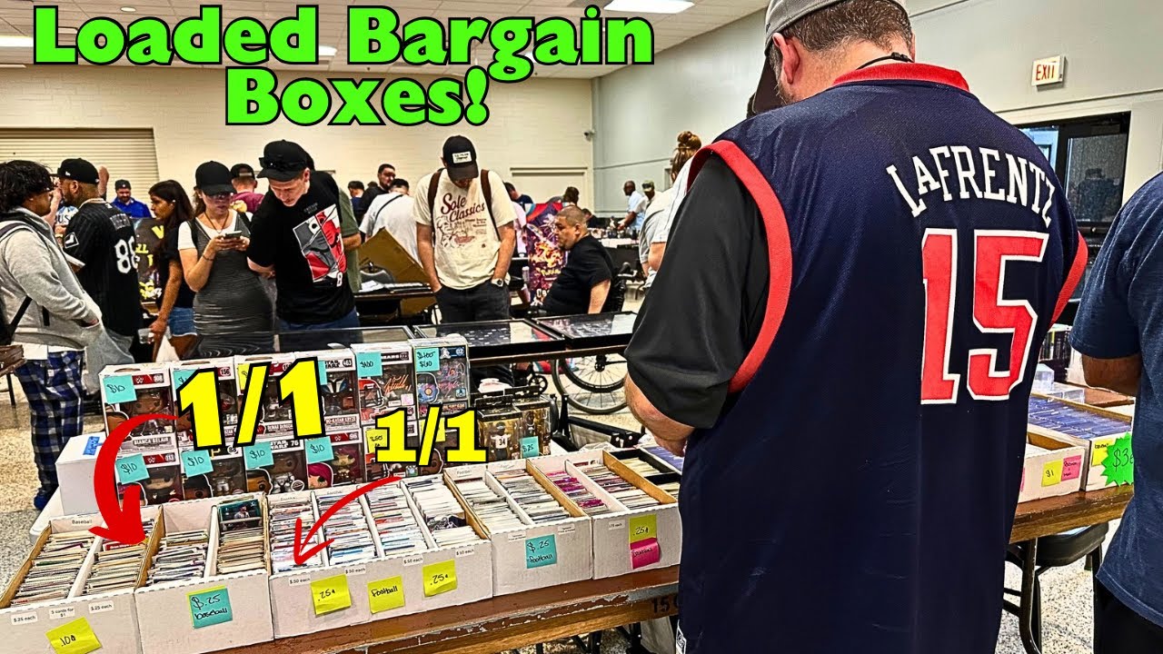 Loading Up on Rare Cards at a Sports Card Show in Chicago!