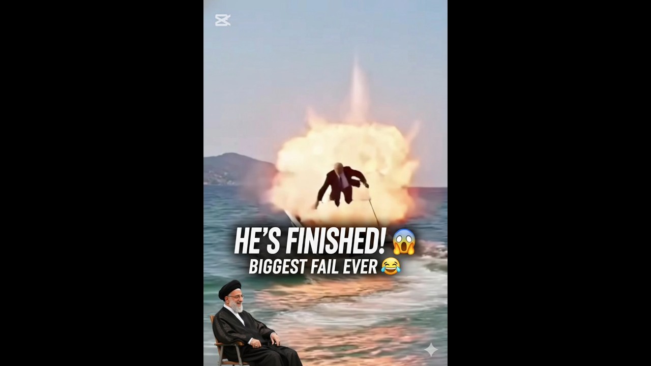 Trump&rsquo;s High-Altitude Battle! 😱⛰️ | AI Funny Politics 🇺🇸🇮🇷#shorts #trump #khamenei #funny #magic