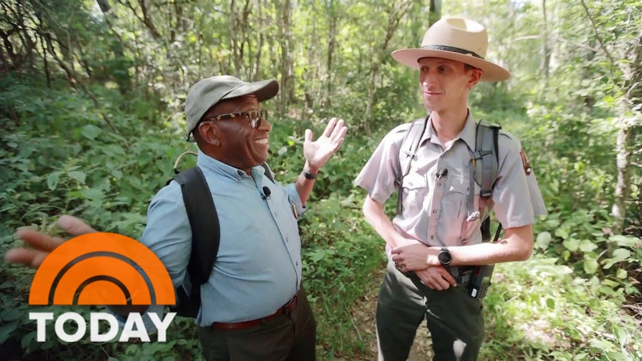 Al Roker hits the trail as a national park ranger