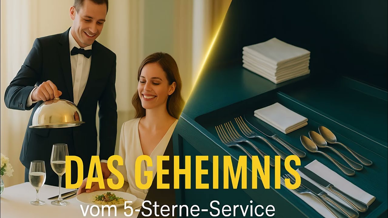 DAS GEHEIMNIS: 🔑 5-Sterne-Service – Was jeder im Restaurant übersieht