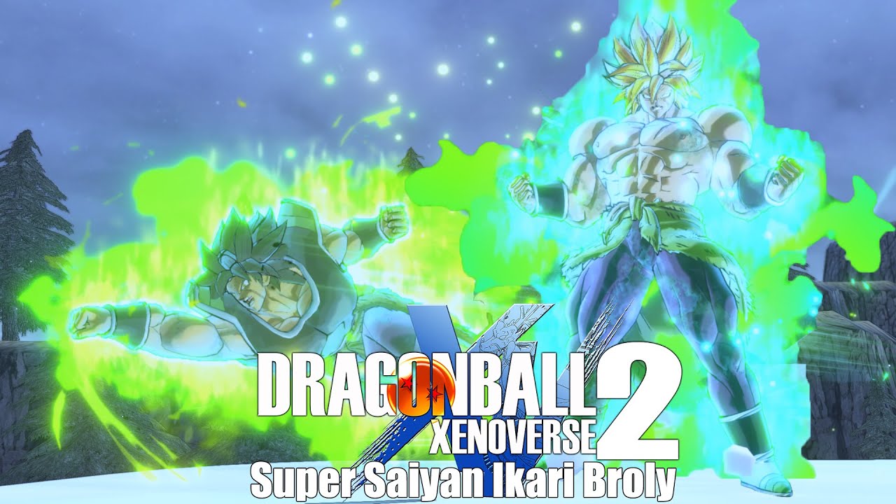Wrathful Saiyan Ikari Broly - Dragon Ball Xenoverse 2 [MOD]