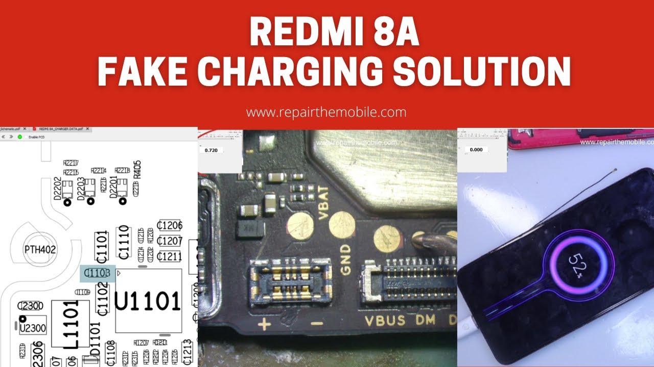 Redmi 8a Fake Charging || Charging Symbol showing but percentage not increasing