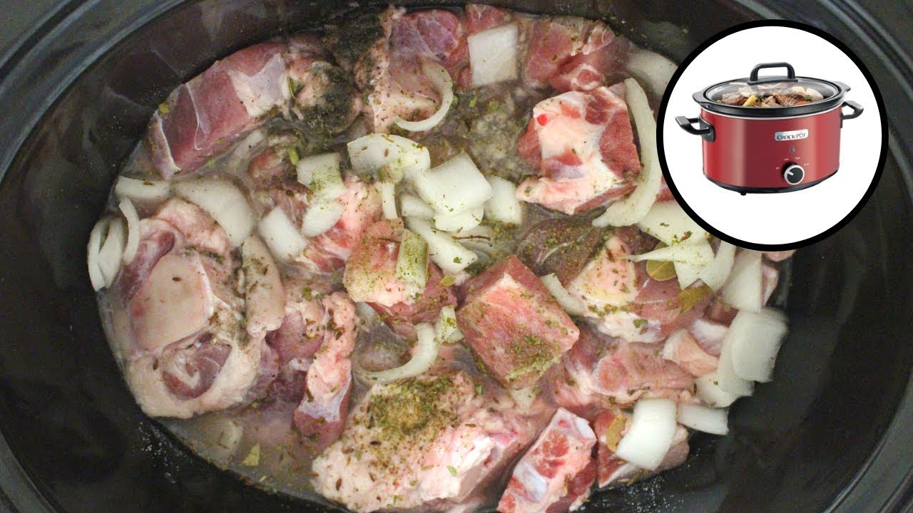 BARBACOA EN OLLA DE COCCIÓN LENTA | ALE DE NAVA