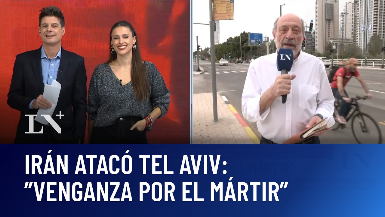 Dos muertos en Tel Aviv por ataques iraníes; la dictadura, acorralada