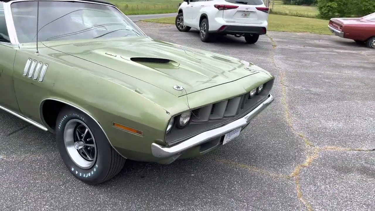 1971 Cuda convertible 340 HP unrestored For Sale