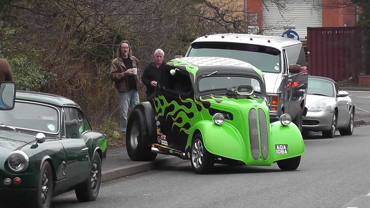 British Rod Runs - The Filling Station Meet, Feb 2018. Hot Rods, Muscle Cars and Classics.