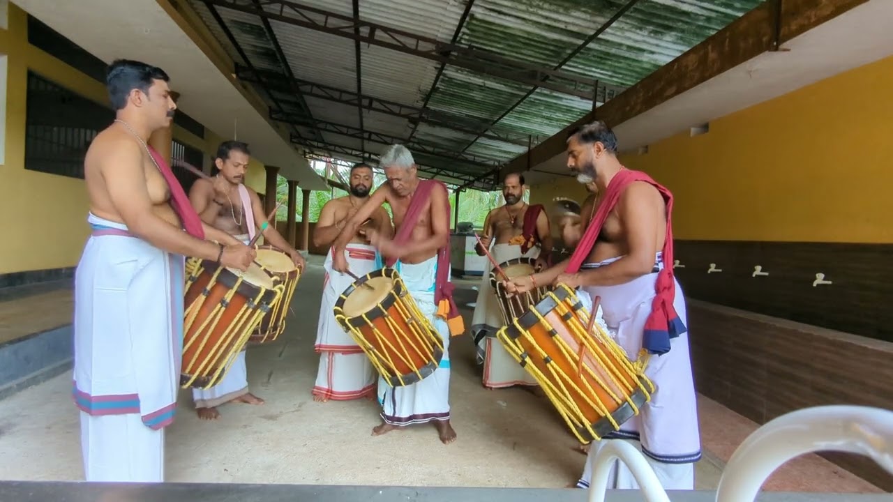 തായമ്പക -  കാളവീട് നാരായണ മാരാർ