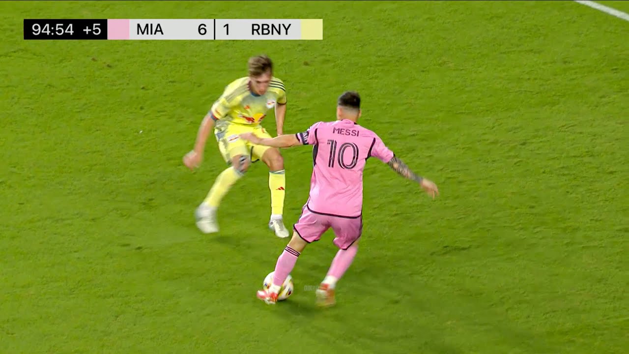 Lionel Messi vs New York Red Bulls | RIDICULOUS 5 Assists and Goal