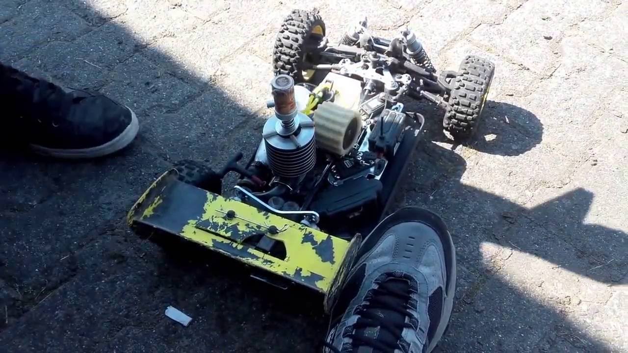RC Good Year D.A  Force 25er Nitro Motor lebt wieder !