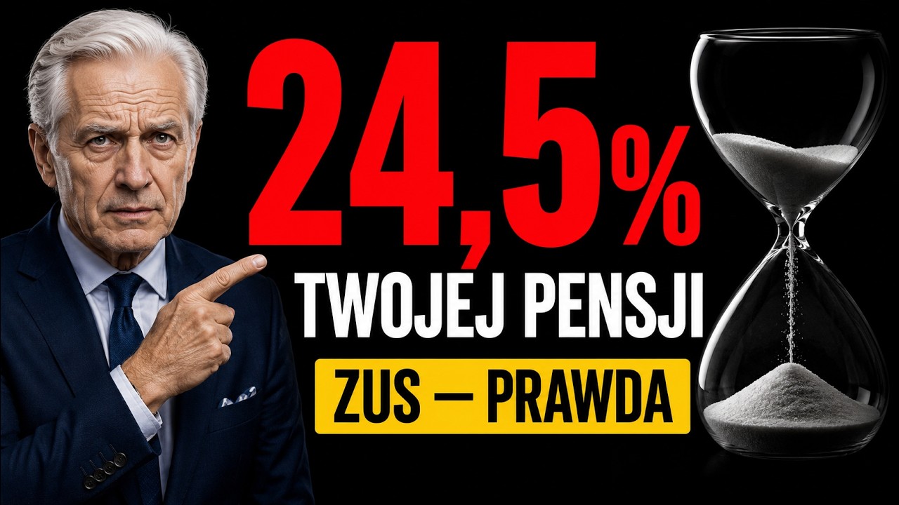 Emerytura z ZUS: płacisz 20% przez 40 lat &mdash; i dostaniesz tylko 24,5%     /v13
