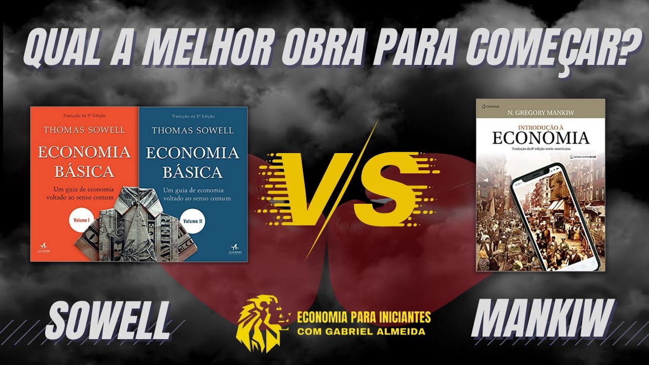 QUAL O MELHOR LIVRO PARA COMEÇAR A ESTUDAR ECONOMIA? | COMPARAÇÃO
