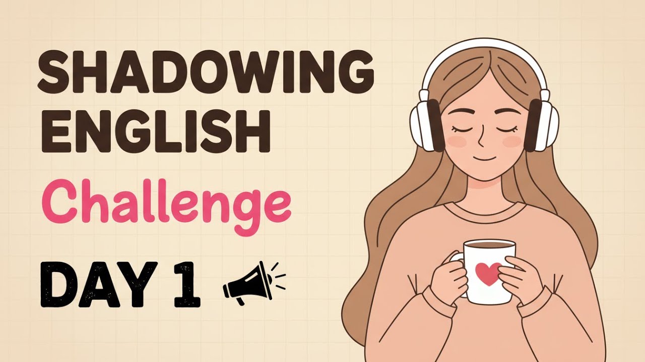 Shadowing English Speaking Practice 5 Day English Speaking Challenge | Learn English Speak Fluently