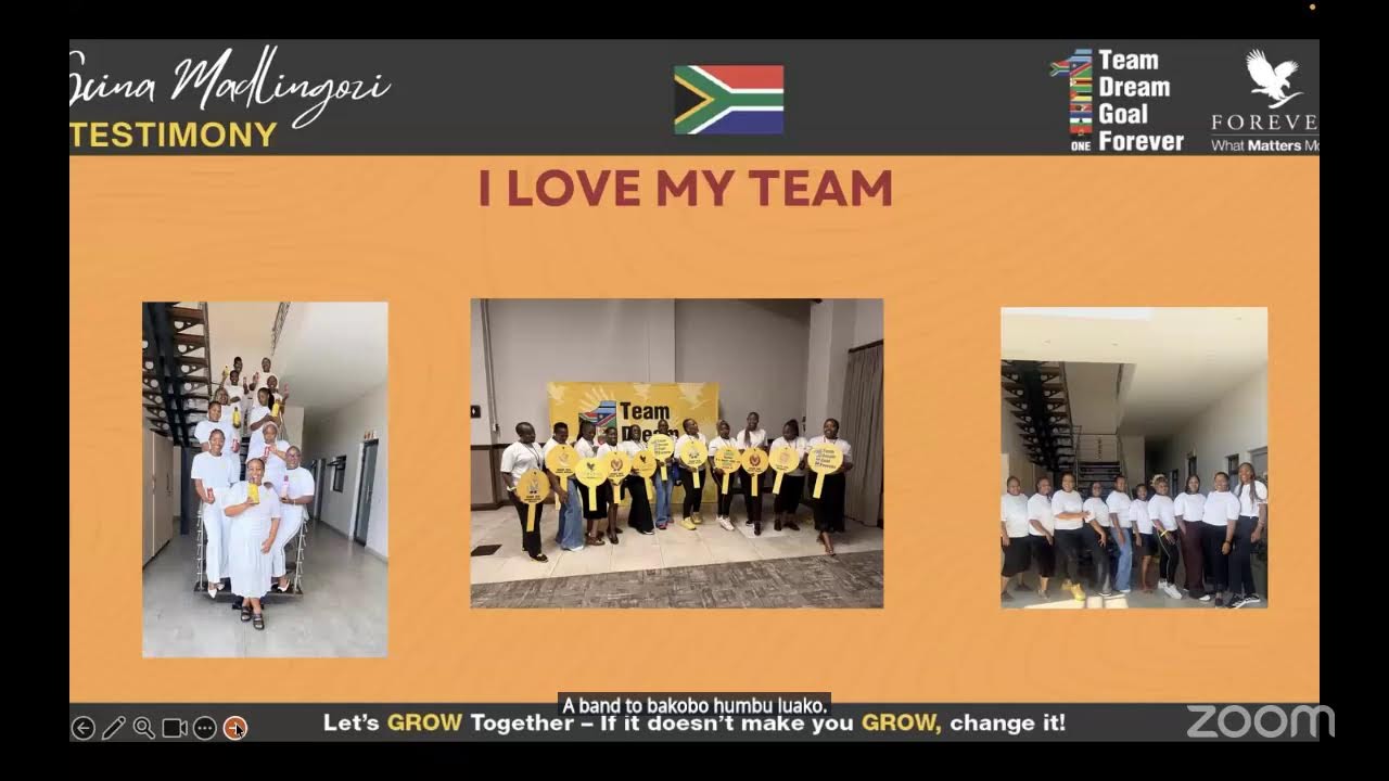 Milestone March Business Presentation with Nomonde Mwamba & Gcina Madlingozi