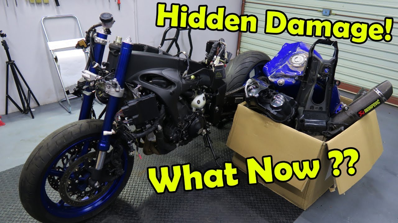Восстановление разбитого Yamaha R1 2014 года. Часть 2