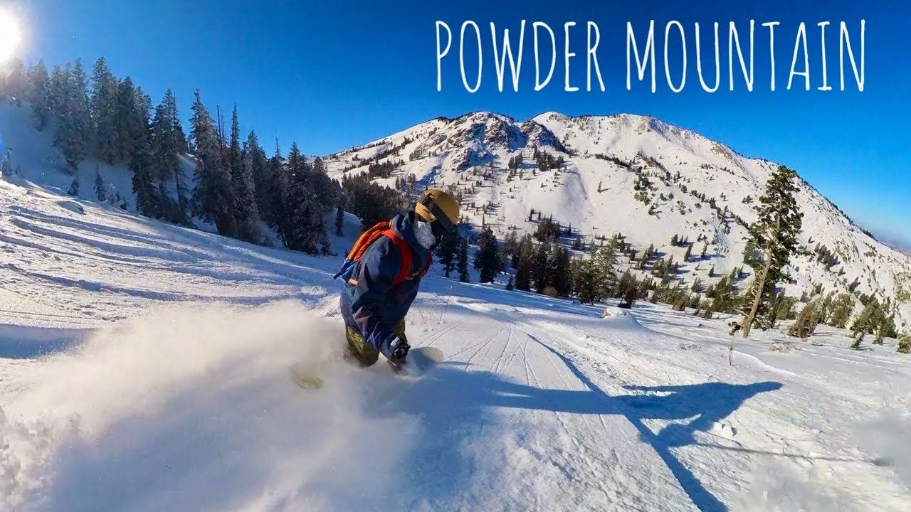 INCREDIBLE POW DAY at POWDER MOUNTAIN