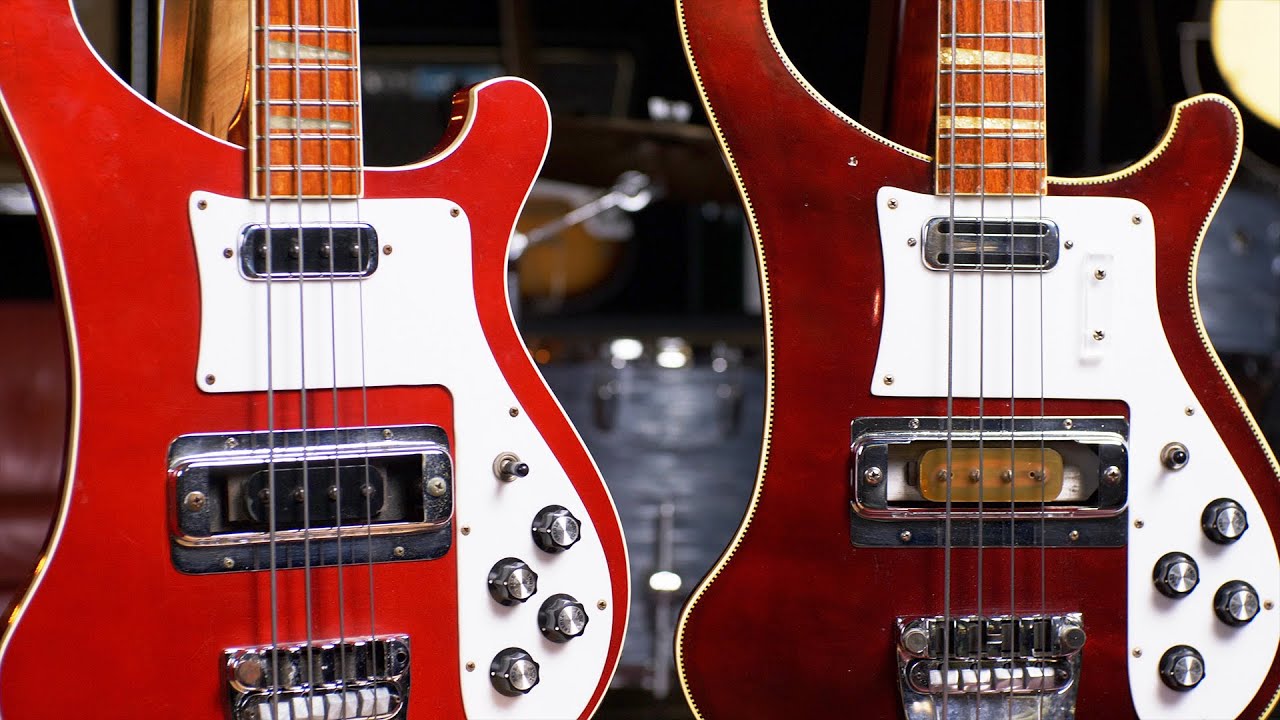 1971 & 1975 Rickenbacker 4001 | CME Vintage Demo | Mike Larsen