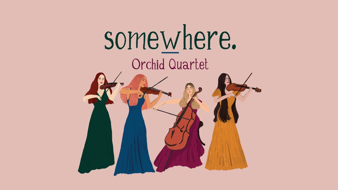 Somewhere from West Side Story -- Orchid Quartet (Official Video)