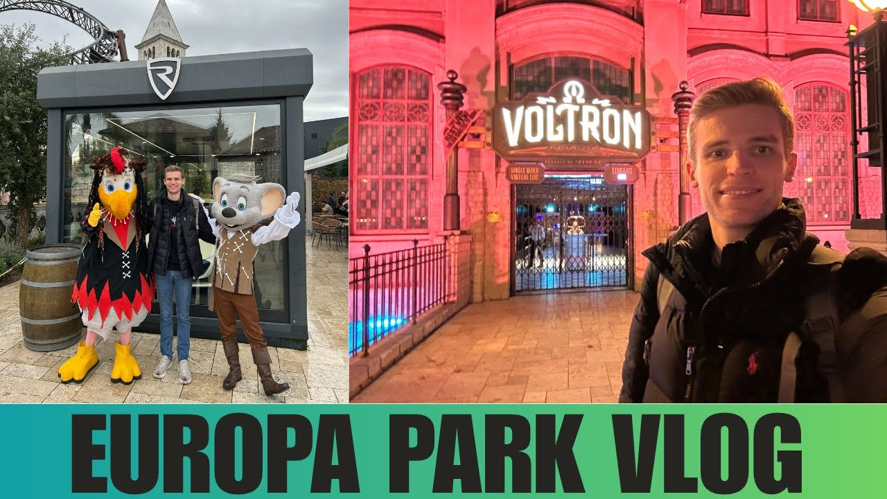Europa Park Vlog | First Rides on Voltron! (October 2025)