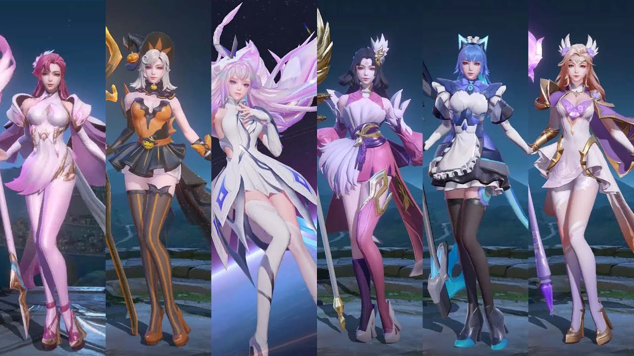 Arena of Valor All Diaochan Skins/Costumes S24