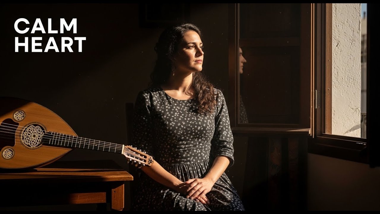 Gentle Guitar Background Music for Relaxation, Stress Relief, and Calm Night Time