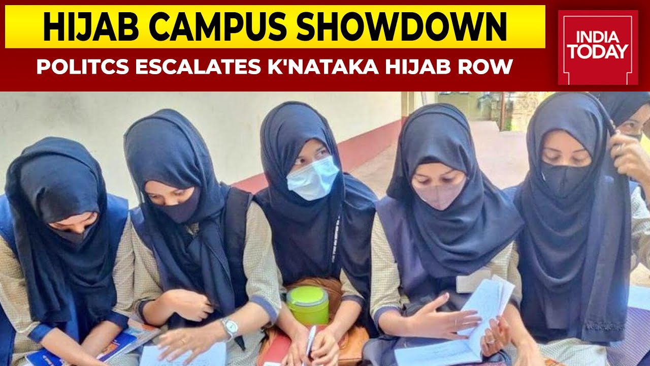 Politics Erupts Over Karnataka Hijab Row, Shashi Tharoor, Mehbooba Mufti Question Hijab Ban