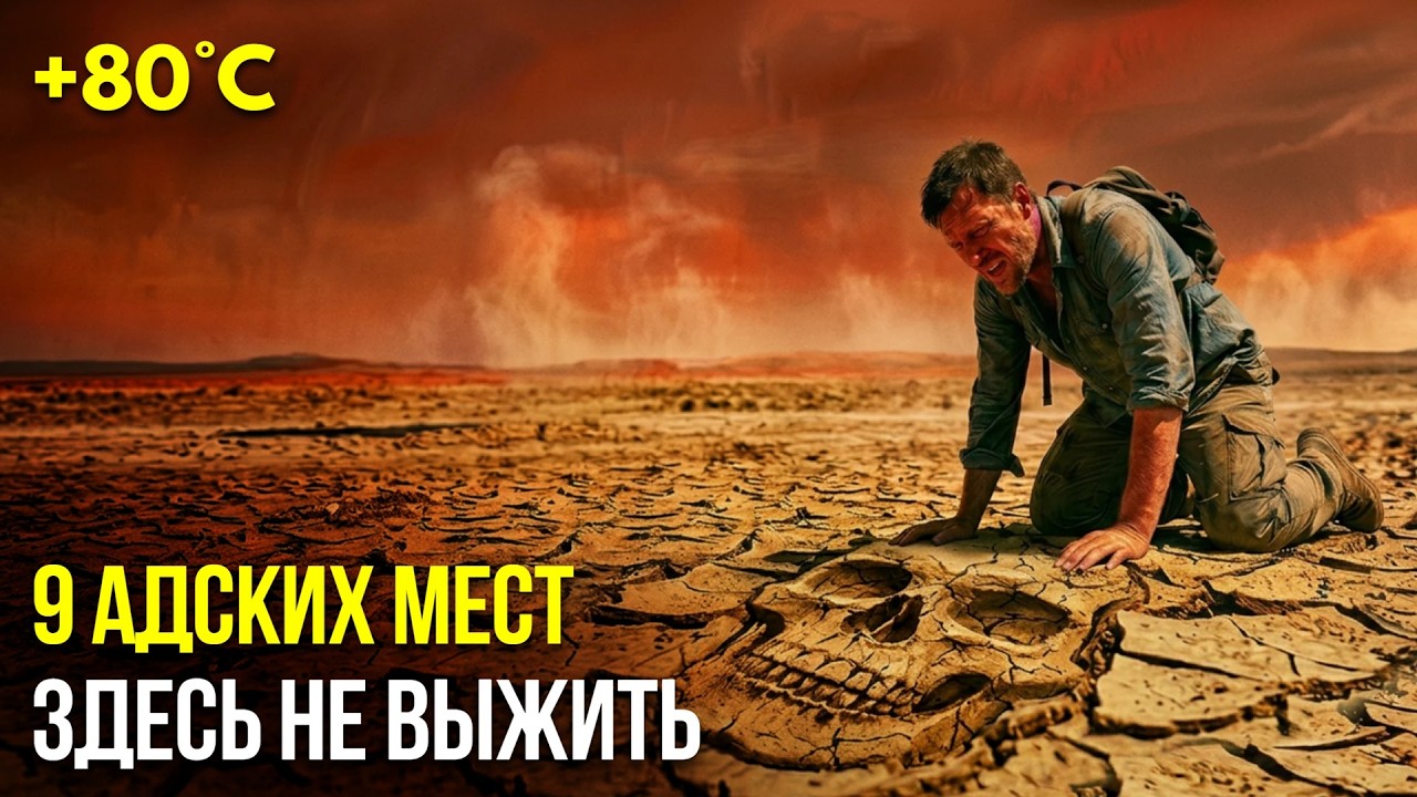 КРАСИВО, НО СМЕРТЕЛЬНО: 9 мест, где вы никогда не захотите оказаться!