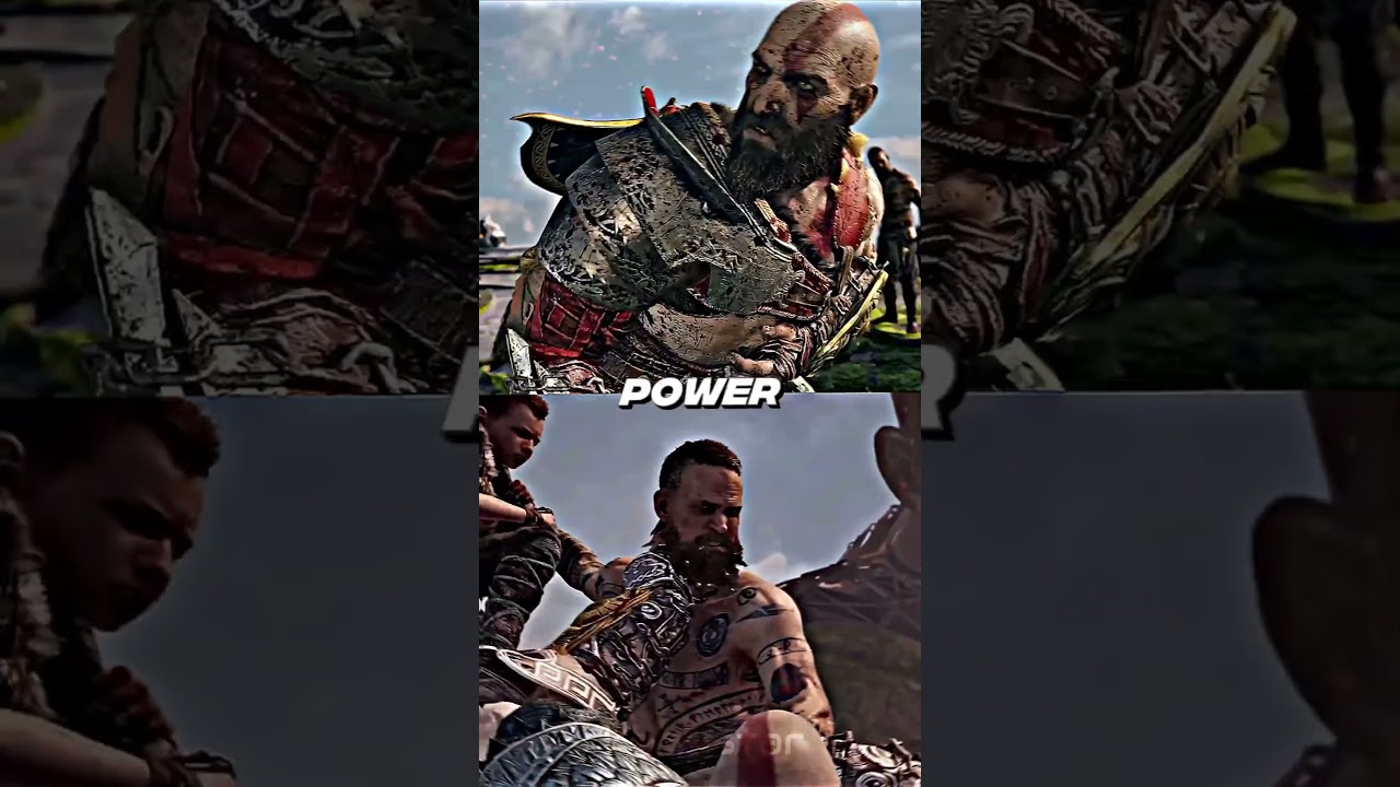 Кратос против Бальдра (God Of War)