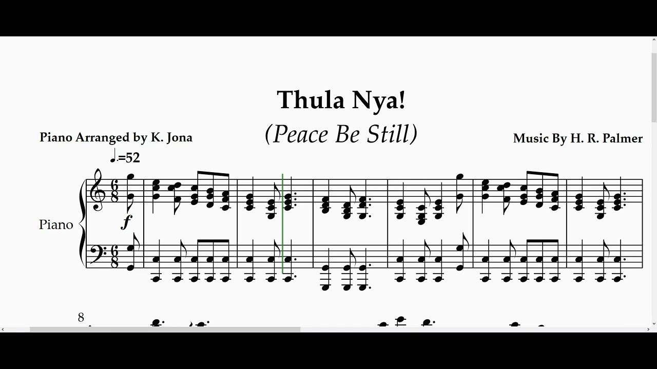 Thula Nya! Piano - K  Jona
