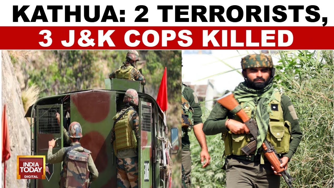 Kathua Encounter News: 2 Terrorists Eliminated, 3 J&K Cops Killed | Army Special Forces In Action