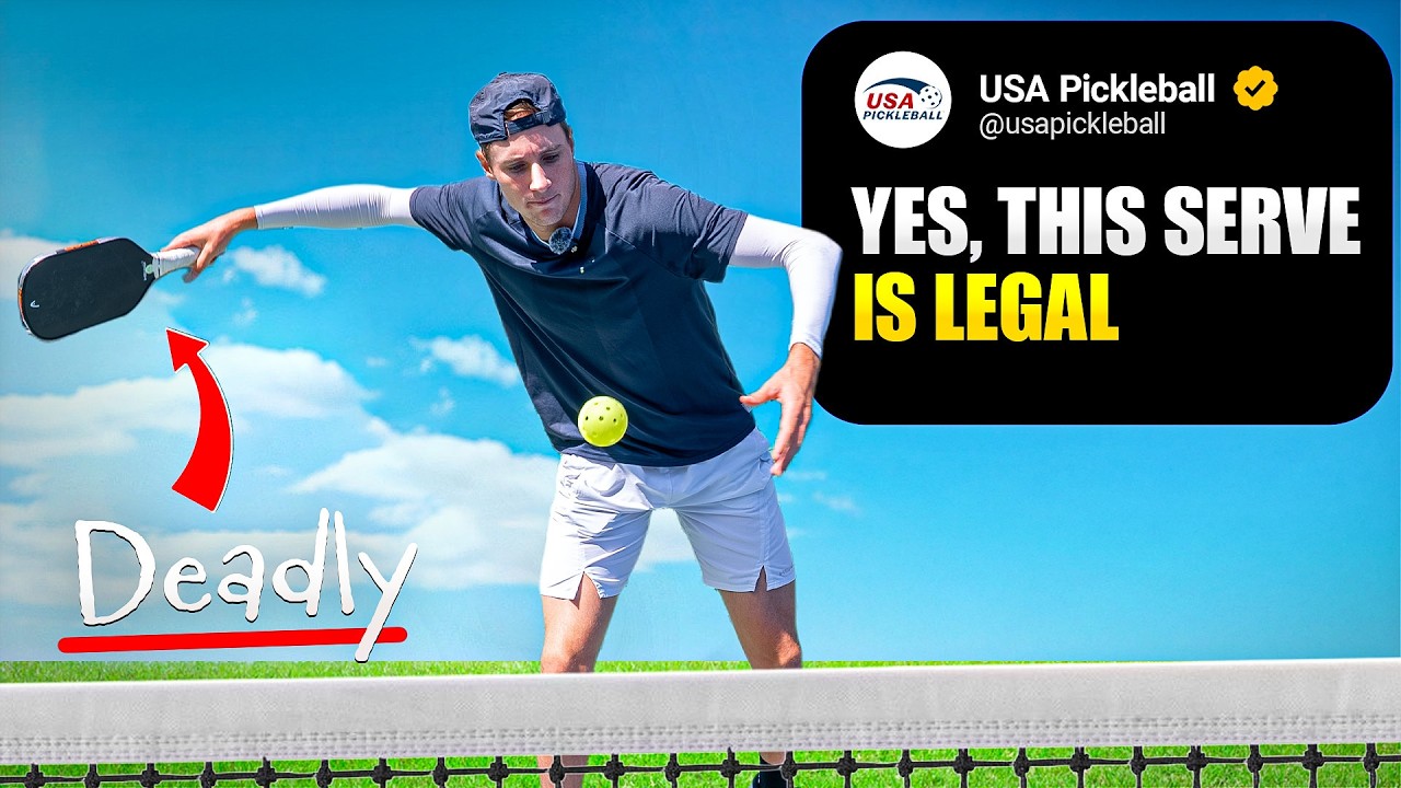 The 3 Hardest Pickleball Serves to Return (And HOW to hit them)
