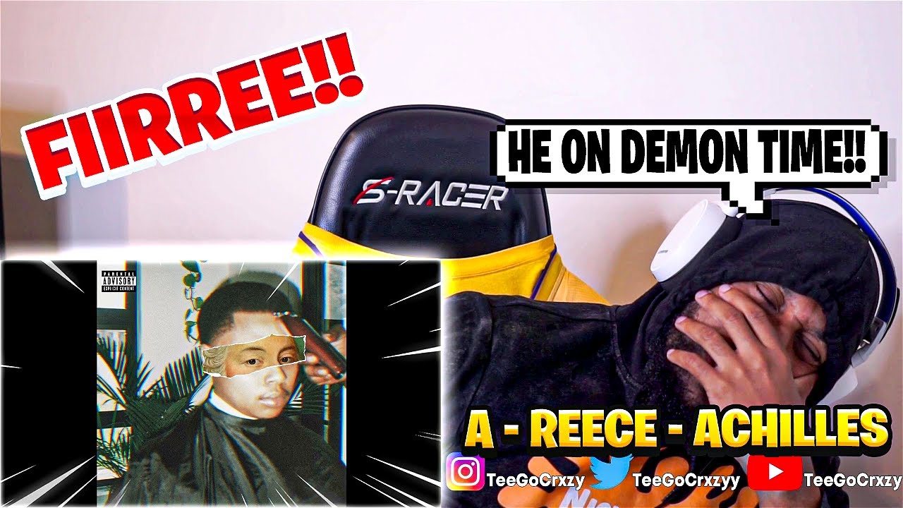 SOUTH AFRICA WHAT UP!!!🇿🇦 THAT MAN GOT BLACK AIR FORCES ON!!! A-Reece - Achilles (REACTION)