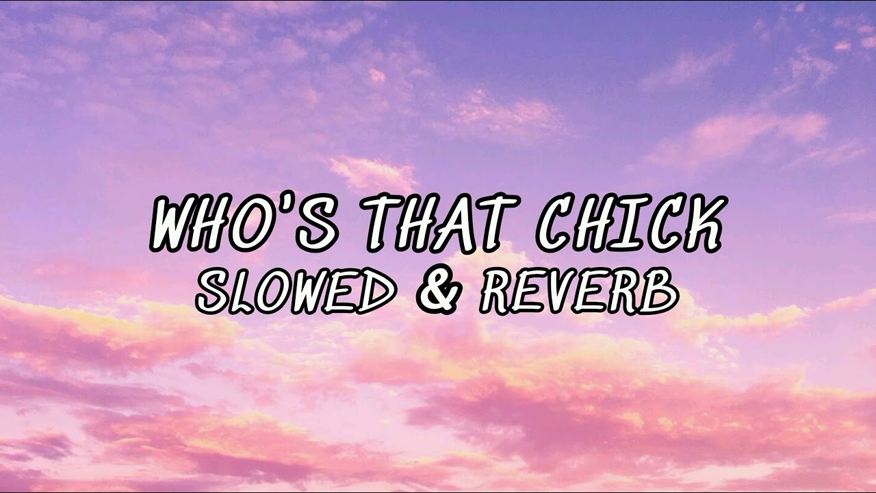 Who's That Chick [ slowed + reverb ]