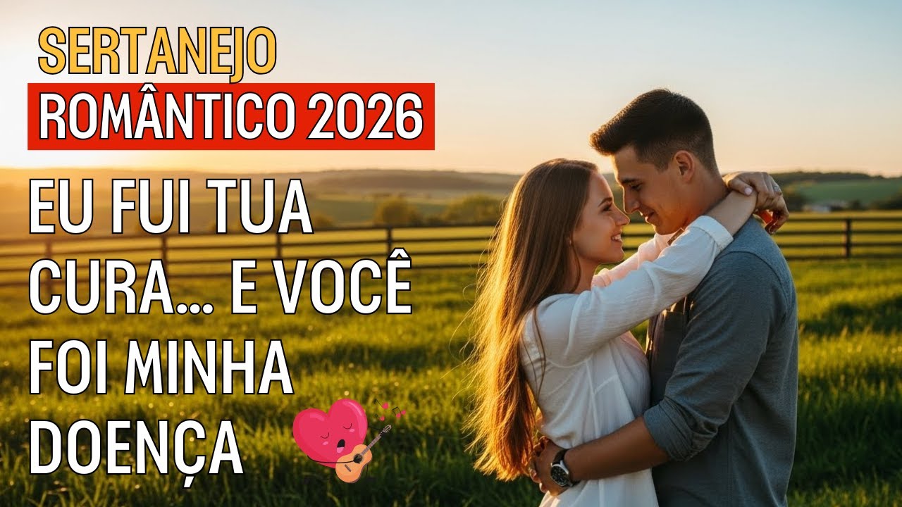 MÚSICAS SERTANEJO UNIVERSITÁRIO 2026 Eu Fui Tua Cura… e Você Foi Minha Doença
