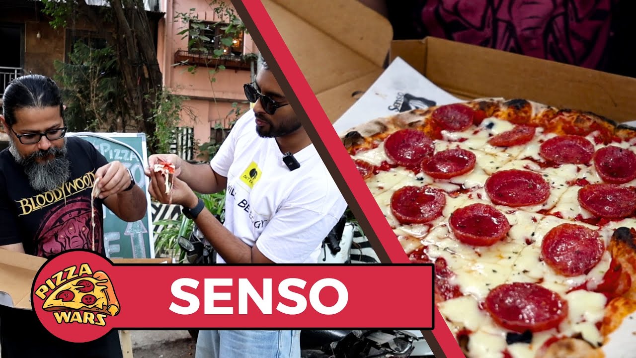 Could this be a HIDDEN GEM? - Pork Pepperoni pizza at Senso, Bandra feat @DCT_EATS