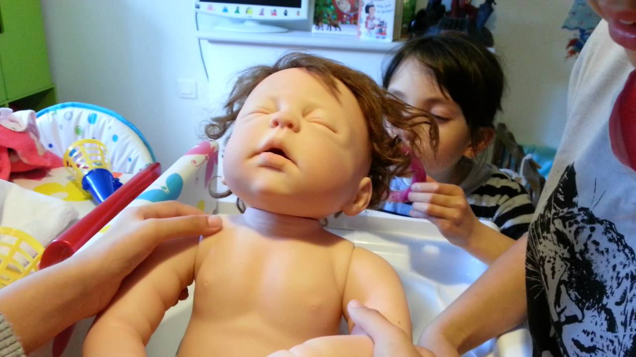 LE BAIN  DES  Reborns avec Une Abonnée :)